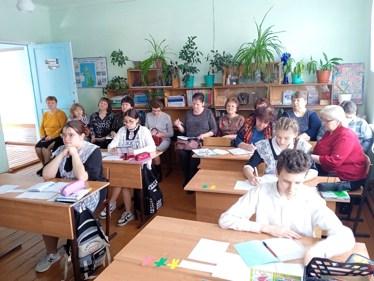 Заседание районного методического объединения учителей математики.